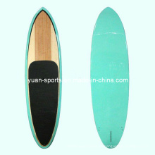 Steh auf Paddel Sup Board, Surfboard mit Bambus Furnier Top